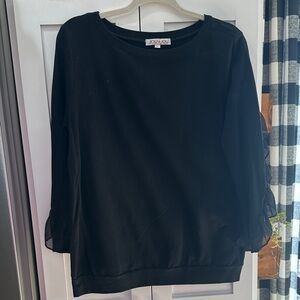 Joy Joy Classic Black Blouse